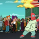 Illustration for article titled iFuturama/i: “A Taste Of Freedom”/“Bender Should Not Be Allowed On Television”